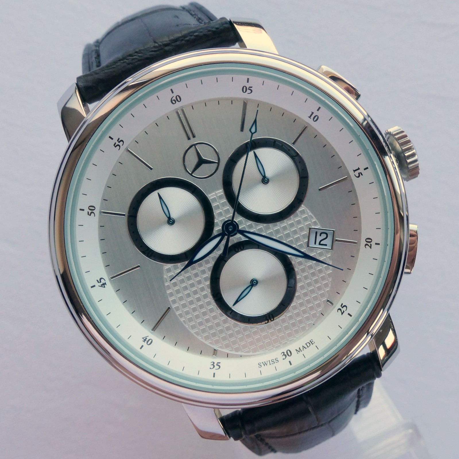 Mercedes Benz Classic Collection Car Accessory Art Deco Design Chronograph Watch