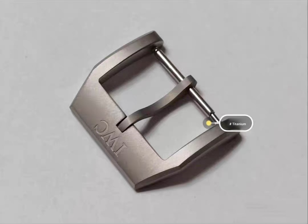 FOR IWC 18mm premium titanium needle buckle, watch buckle OEM
