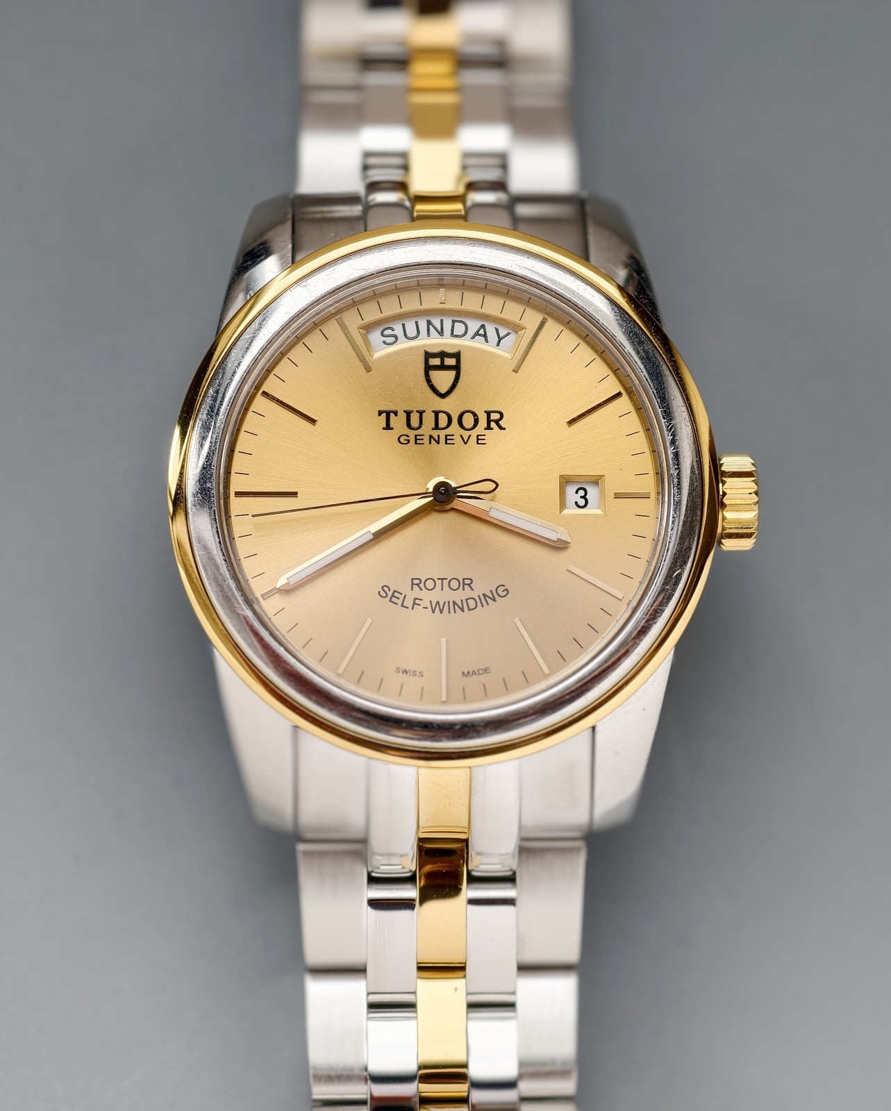 Tudor Gilding Scale Dial Glamour M56003 Men’s Watch Automatic 39mm Date