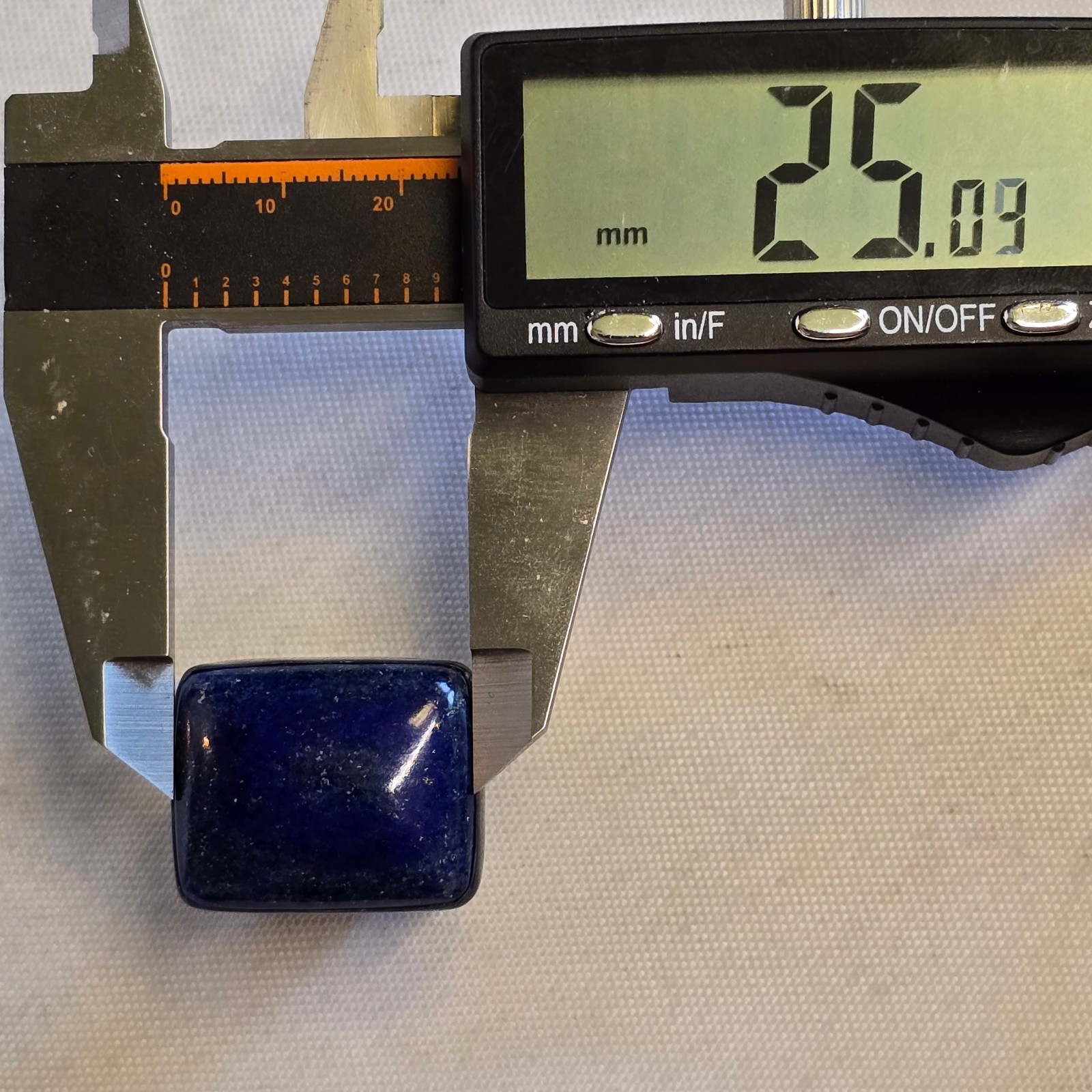 Sterling Silver Jay King Ring 15.7g Fine Jewelry Size 7.5 Lapis Color *READ*