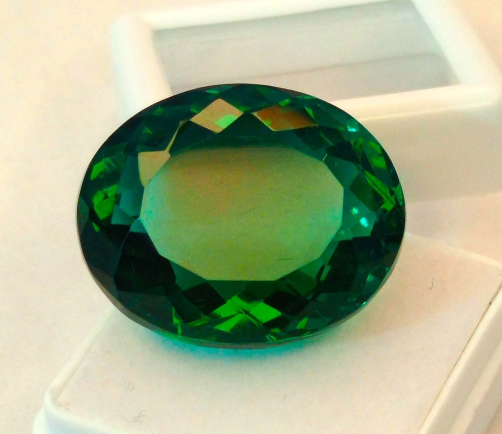 Green 42-44 Ct Garnet Tsavorite Natural Oval Cut Certified Loose Gemstone RK291