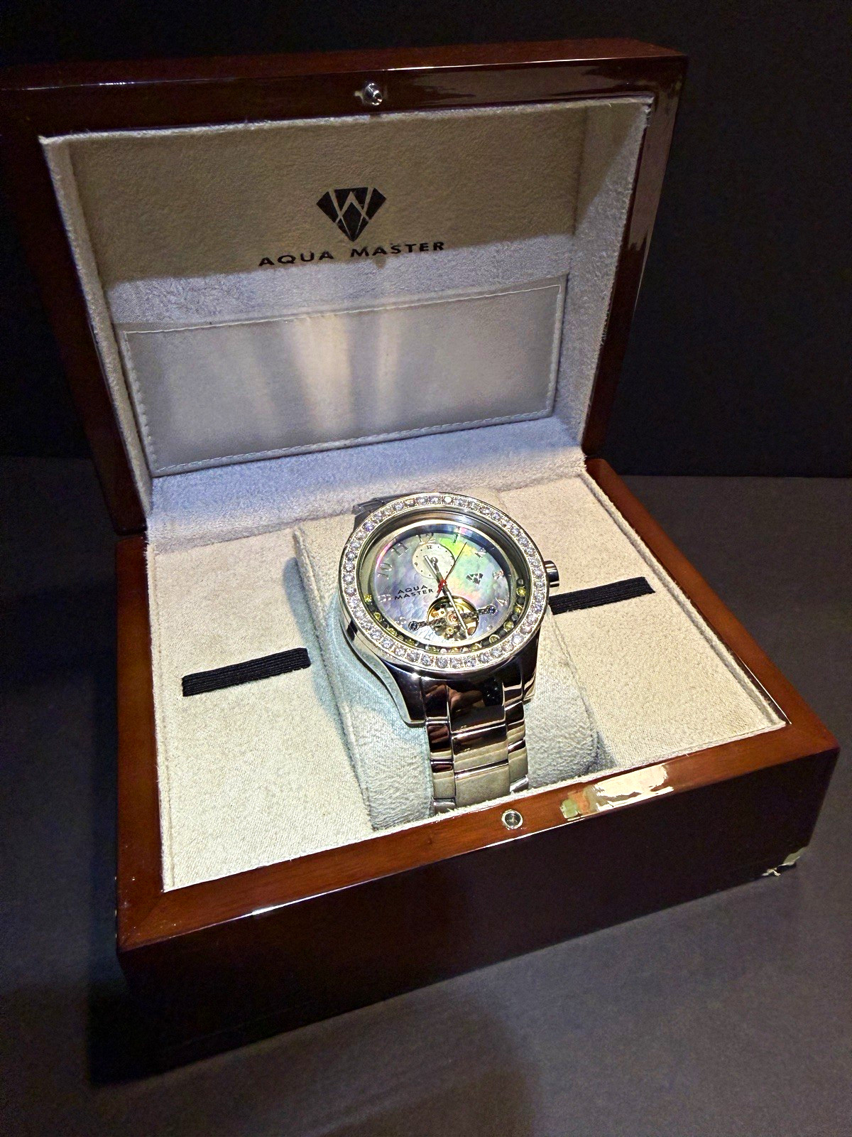Aqua Master Tourbillon 5.75ctw Diamond watch
