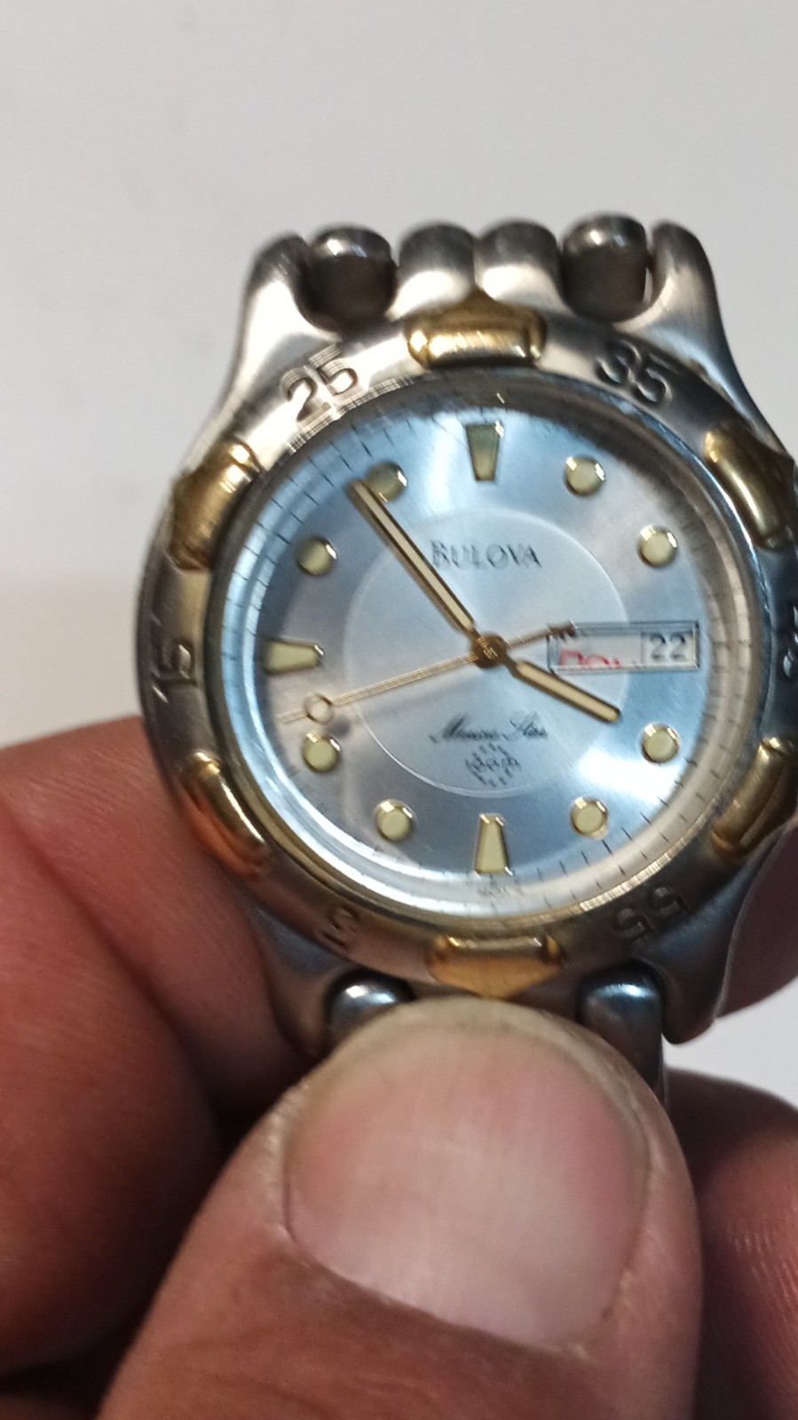 Bulova Men’s Marine Star Chronograph Japan Stainless Steel T9 Quartz Watch