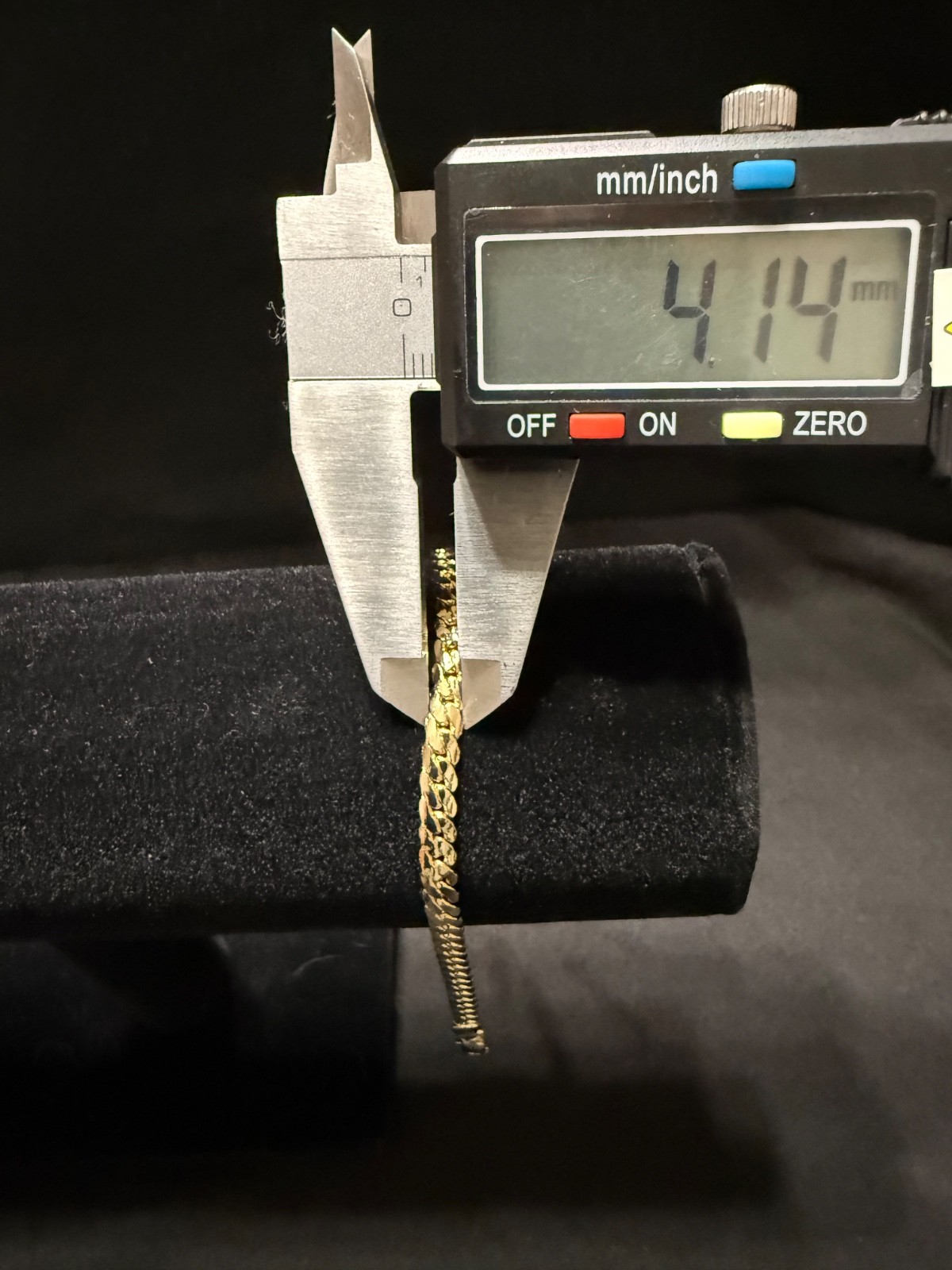 miami cuban gold layered bracelet 8 inch 4 mm lobster clasp