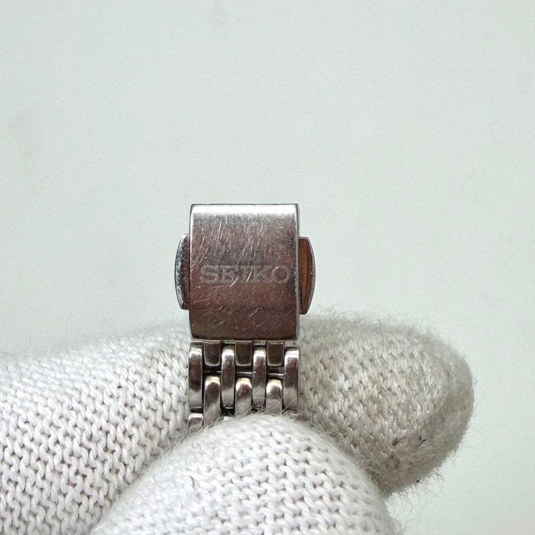 Seiko Exceline V117-0AV0 Solar Ladies Watch White Stone Bezel Japan 0713264