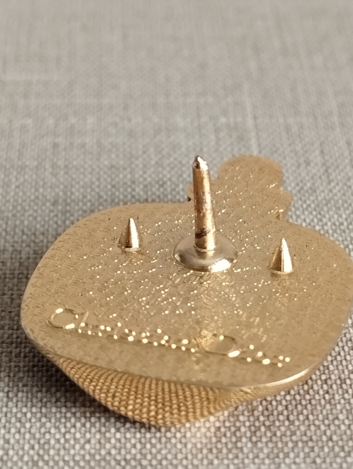 Vintage Christian Dior DUNE Perfume Bottle Gold Tone Novelty Pin Brooch