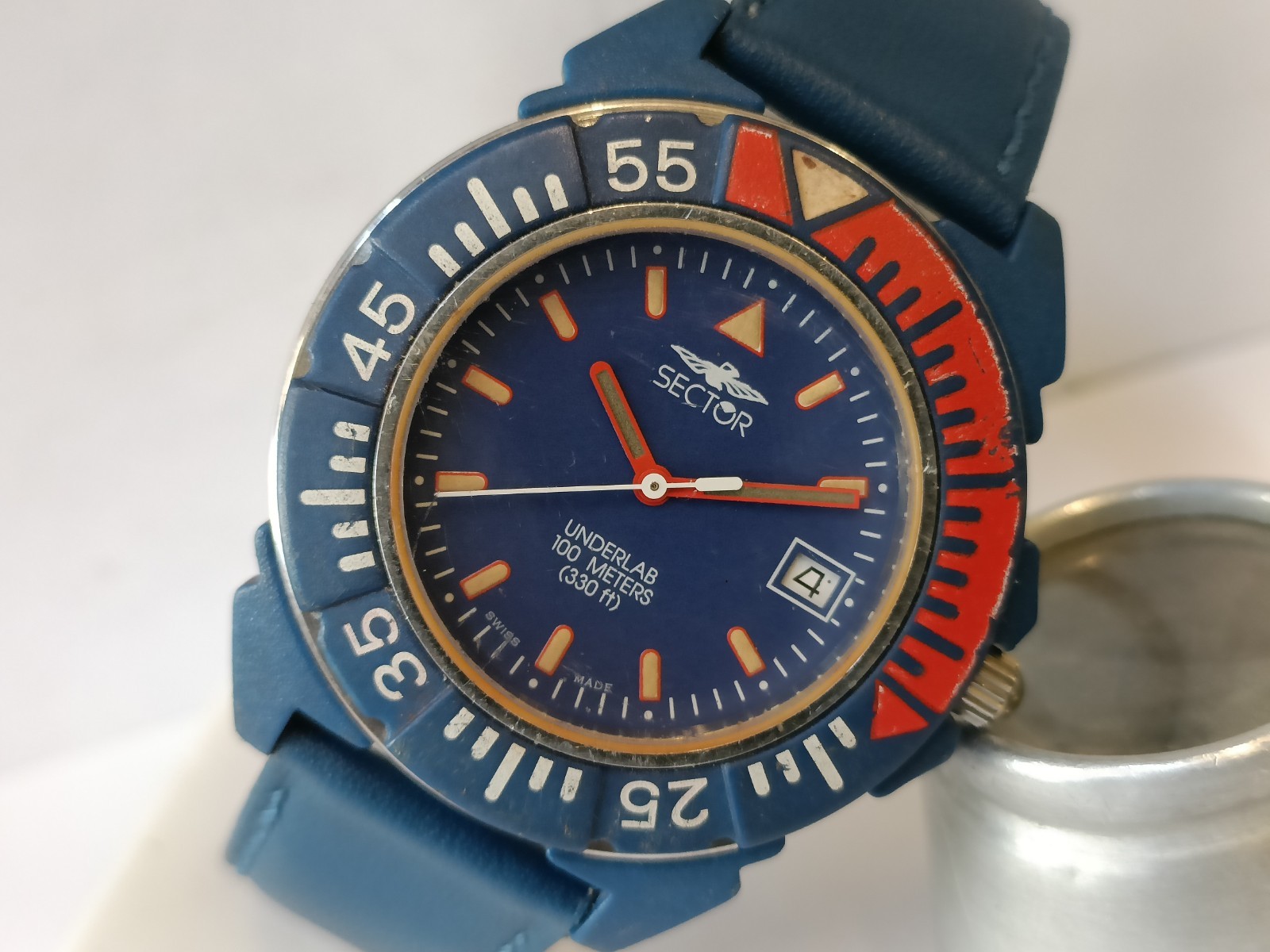 SECTOR NO LIMITS QUARTZ BLUE DIAL SWISS MEN’S WORKING CONDITION