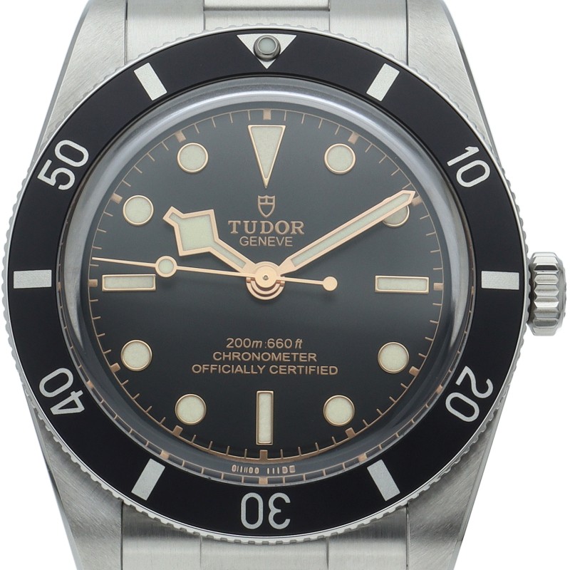 TUDOR Black Bay 54 Watch M79000N-0001 Stainless Steel mensWatch black brand-…