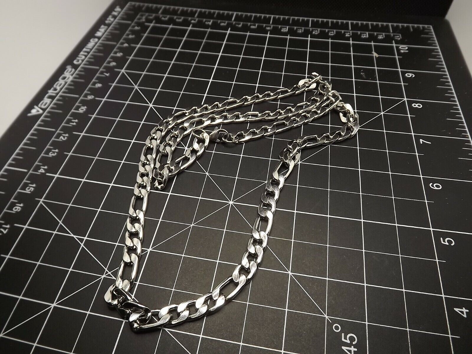 FIGARO DESIGN CHAIN “3MM-20 INCH” OUR VERY BEST STAINLESS STEEL EVERYDAY USE