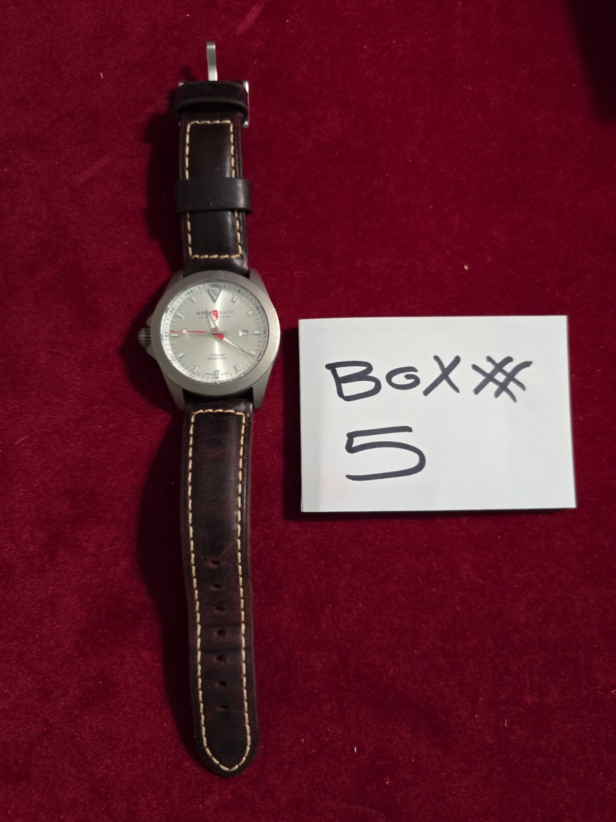 Hook & Gaff Watch Co Sportfisher II Classic 41mm Quartz