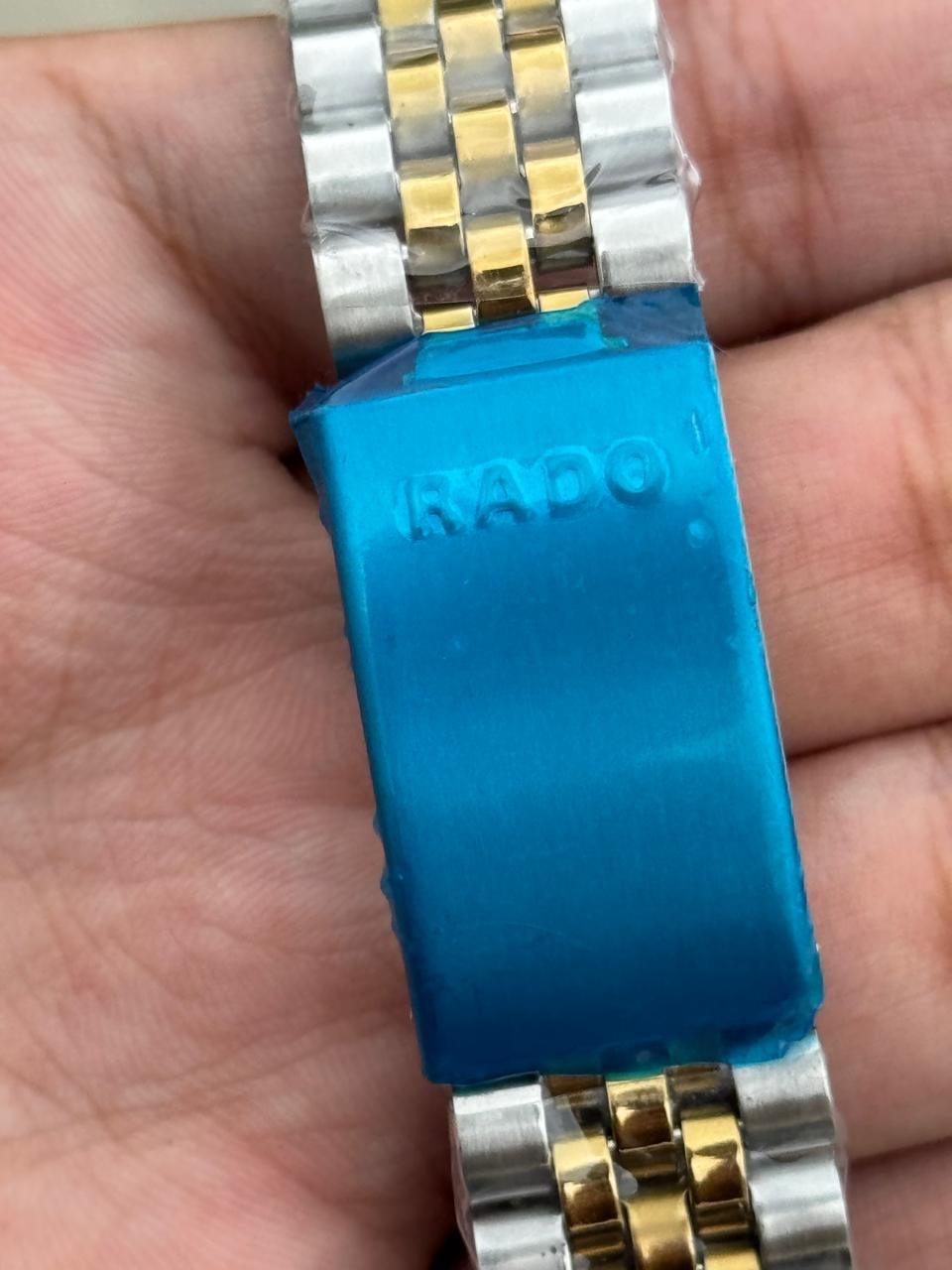 Rado Purple Horse Two Tone Blue Dial Men’s Automatic Watch