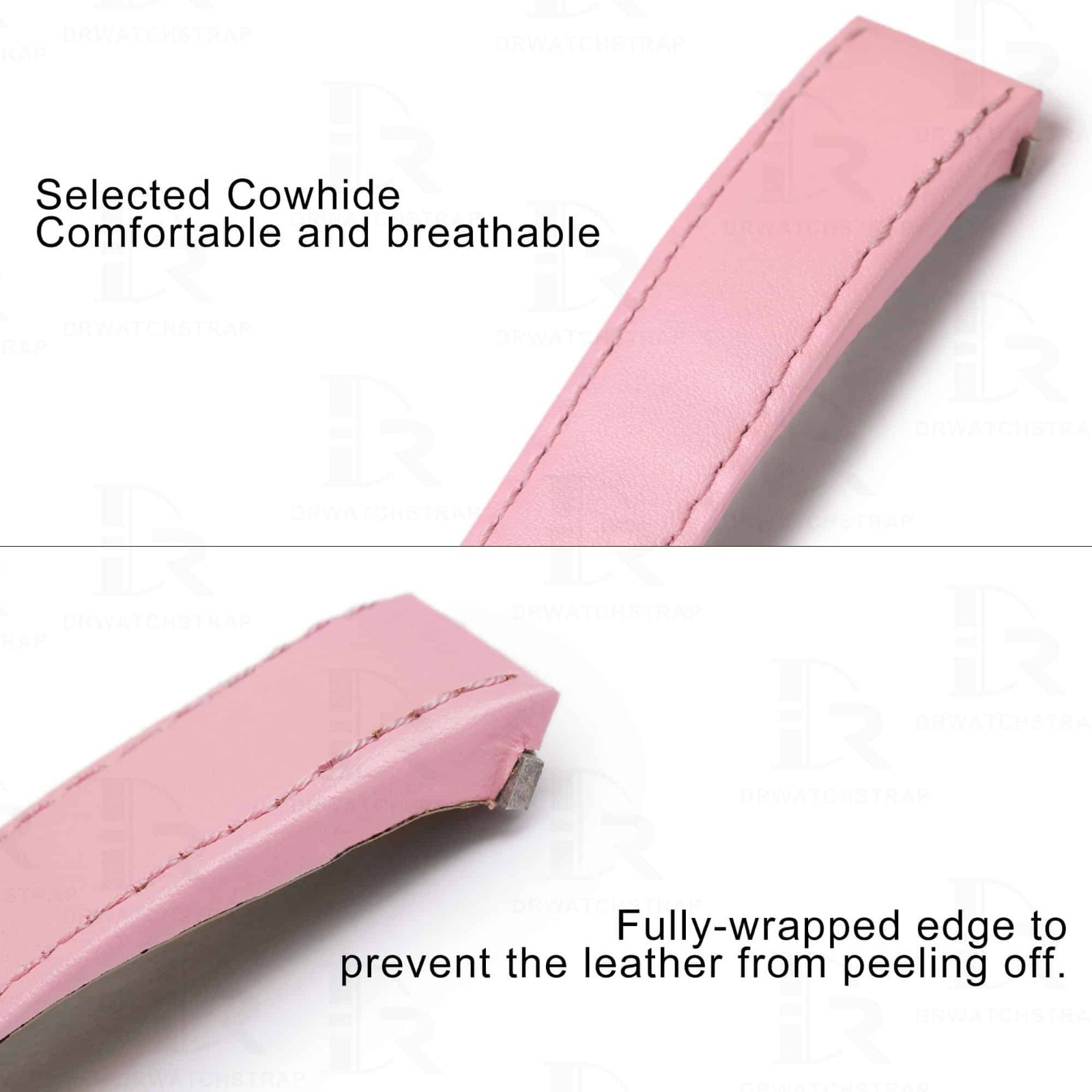 Custom quickswitch calfskin leather strap for Cartier Roadster 15.5mm 19mm 20mm