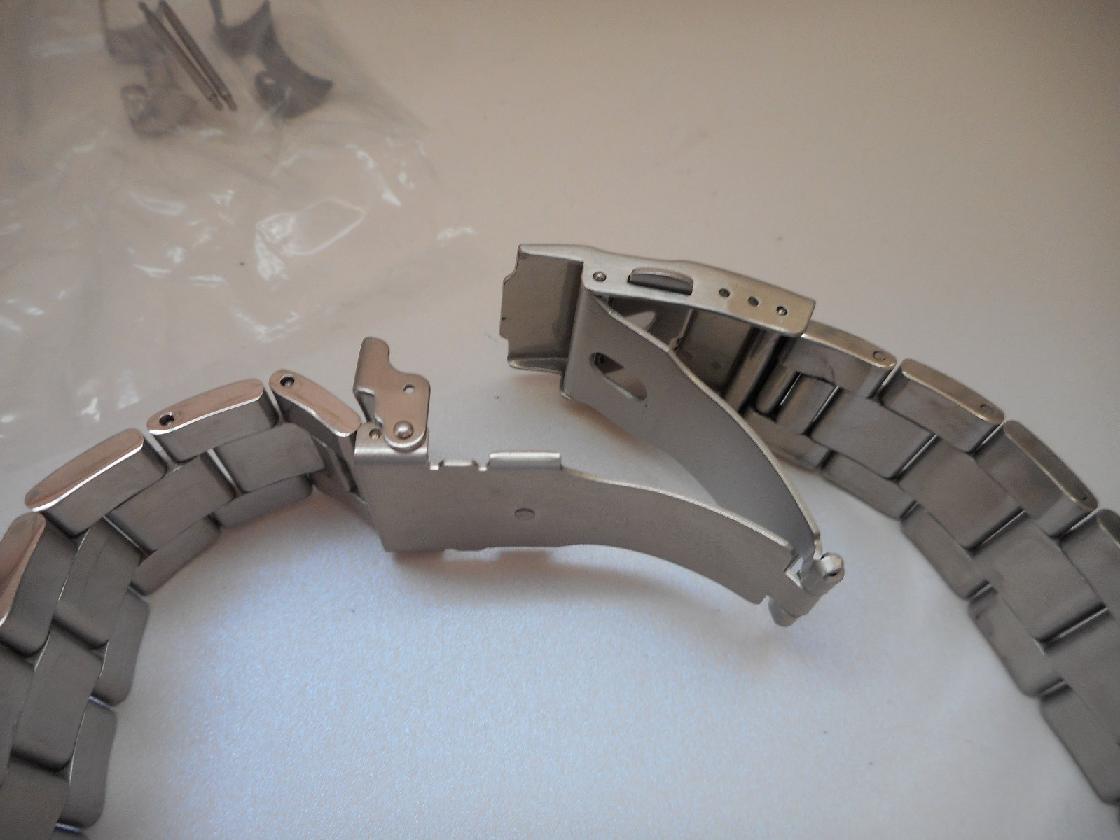 22mm Curved End OYSTER Solid Stainless Steel bracelet Fit Seiko 7S26-0040 SKX031