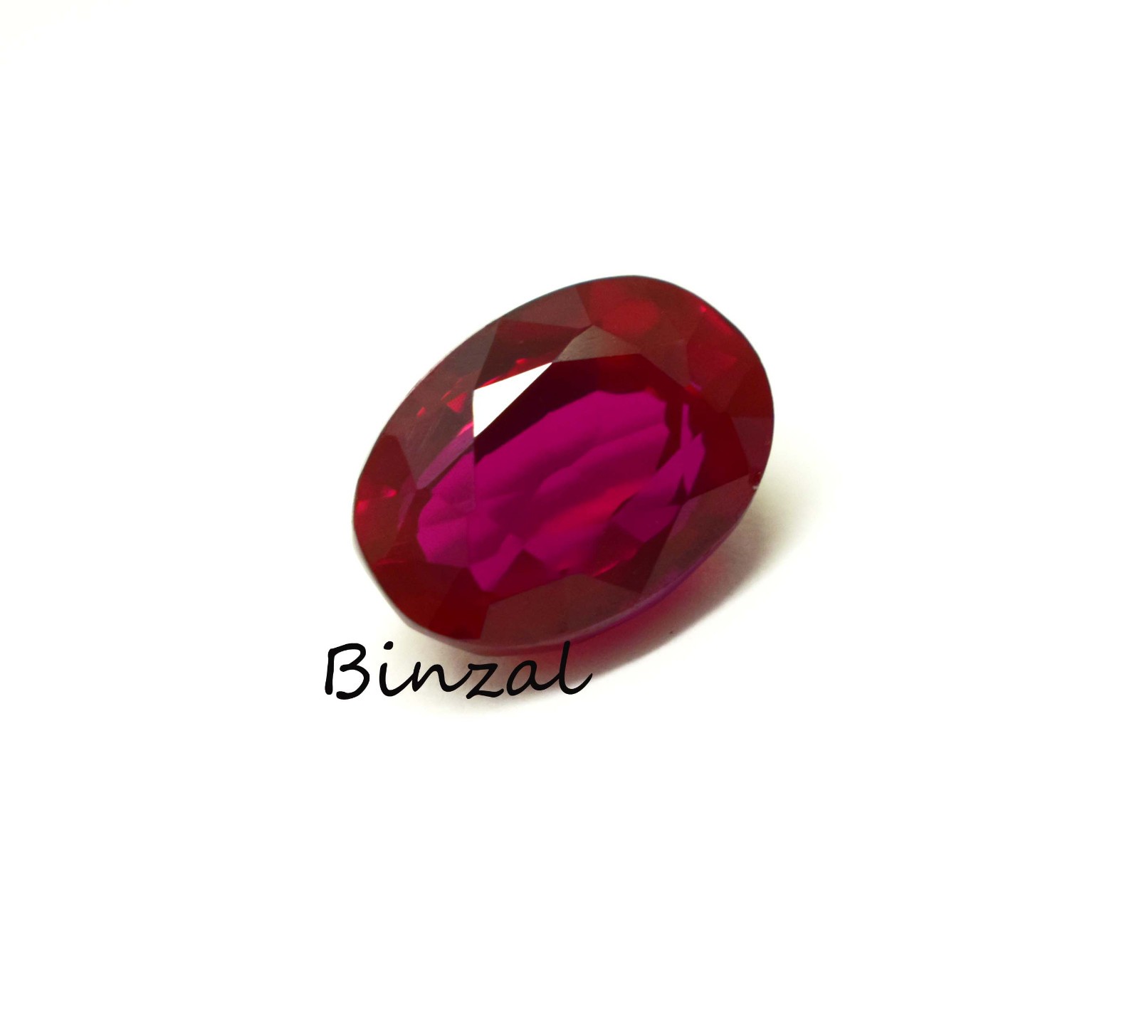 10Ct Pinkish Red Ruby Oval Cut Loose Gemstone Burma Myanmar Ruby Inspired Stone