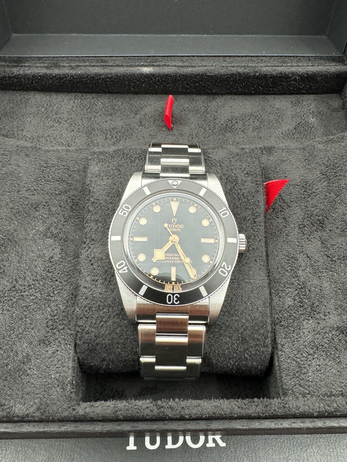 NEW 2024 Tudor Black Bay 54 Stainless Black 37mm Automatic Men Watch 79000N
