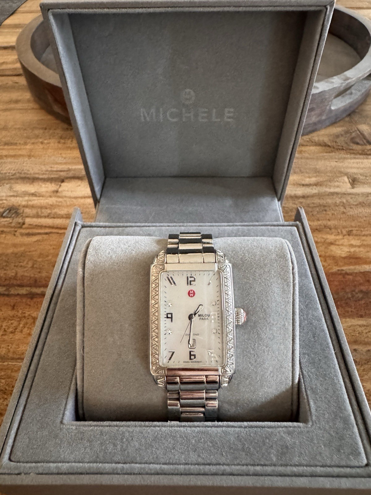 MICHELE Diamond Milou Park Watch
