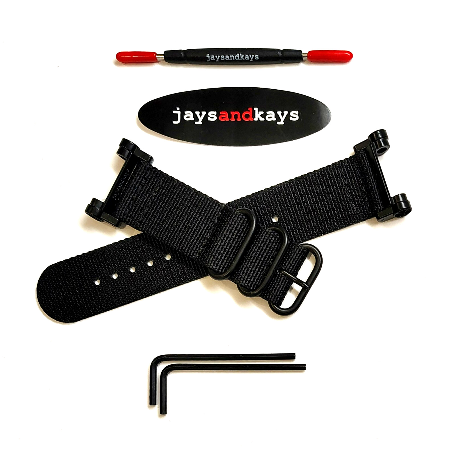 JaysAndKays® Metal Adapters Kit for Casio GShock GWFD1000 Frogman GWF-D1000