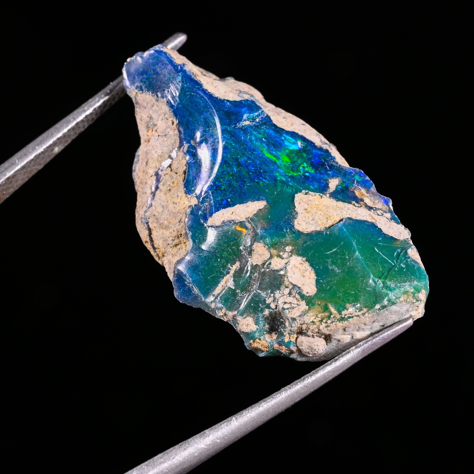 14.85 Ct Natural Ethiopian Opal Rough Welo Fire Raw Loose Gemstone