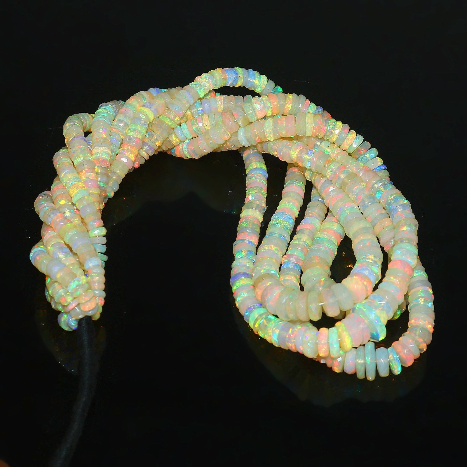 Gemstone Opal Beads Tyre Opal beads Multi-Color Opal Necklace Gift For Friend