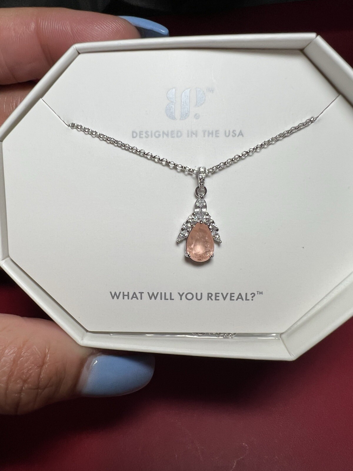 BP Wings Of Bliss Necklace .925 Solid Sterling Silver