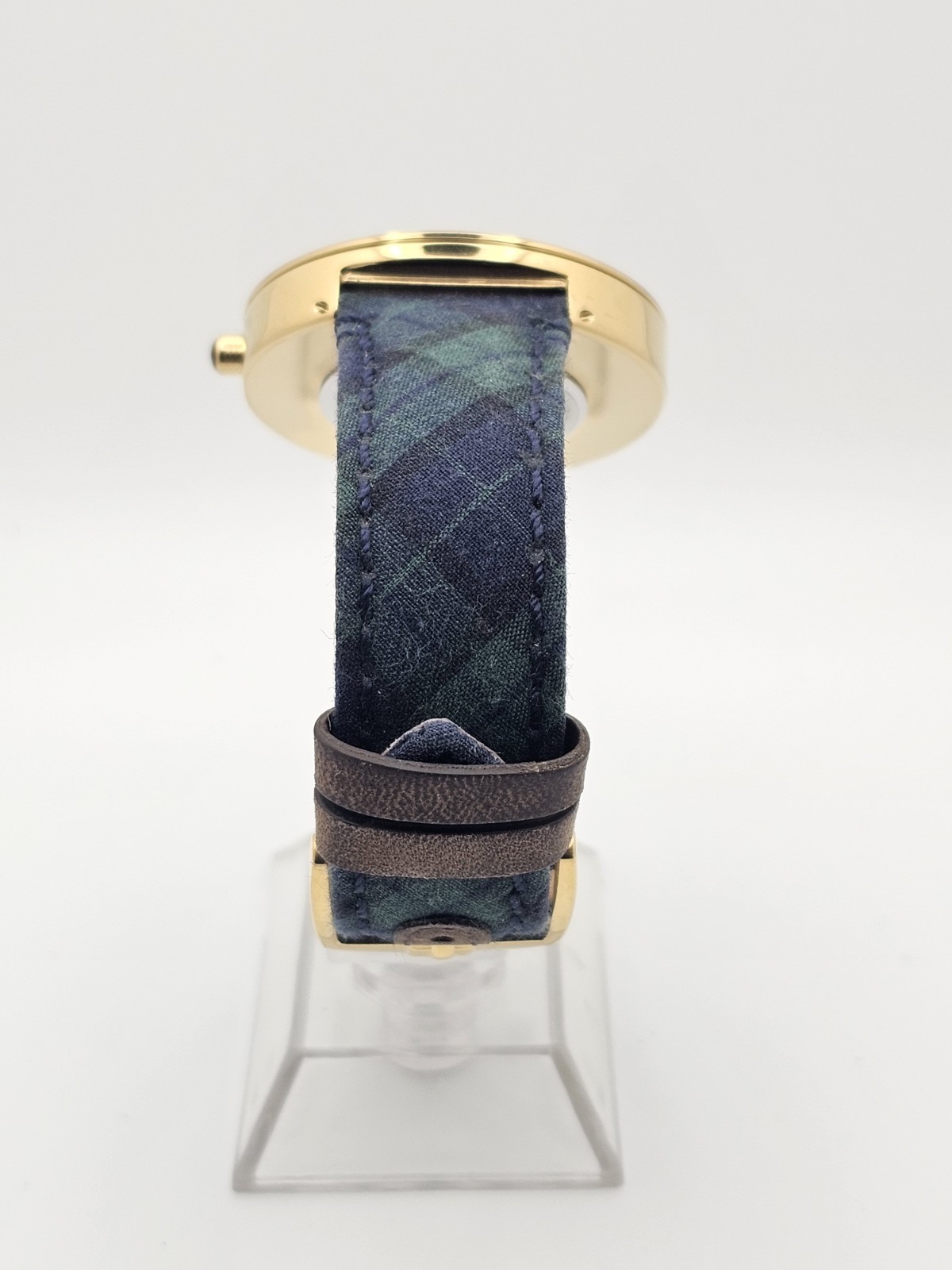 2013 SPERRY TOP-SIDER CLASSIC FLANNEL BLUE/GREEN/GOLD 40MM WOMEN ANALOG WATCH🔥