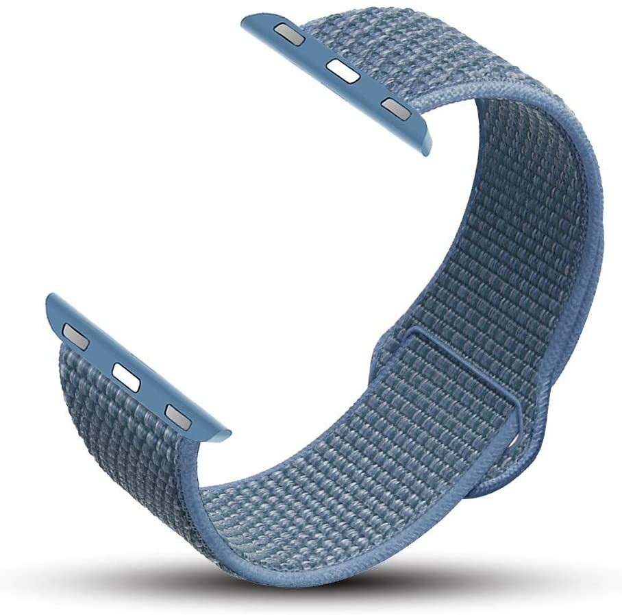 For Apple Watch Woven Nylon Band Sport Loop SE/7/6/5/4/ 3/ 2/1,45/44/42/41/40/38