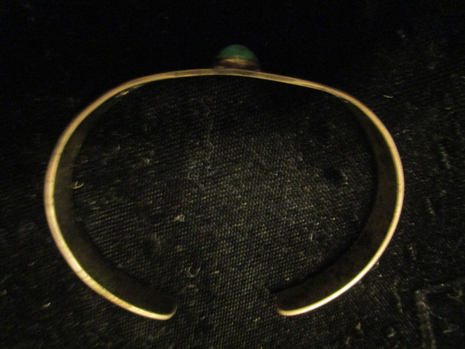 Fred Harvey Era Vintage Navajo Sterling Whirling Log Turquoise Cuff Bracelet!
