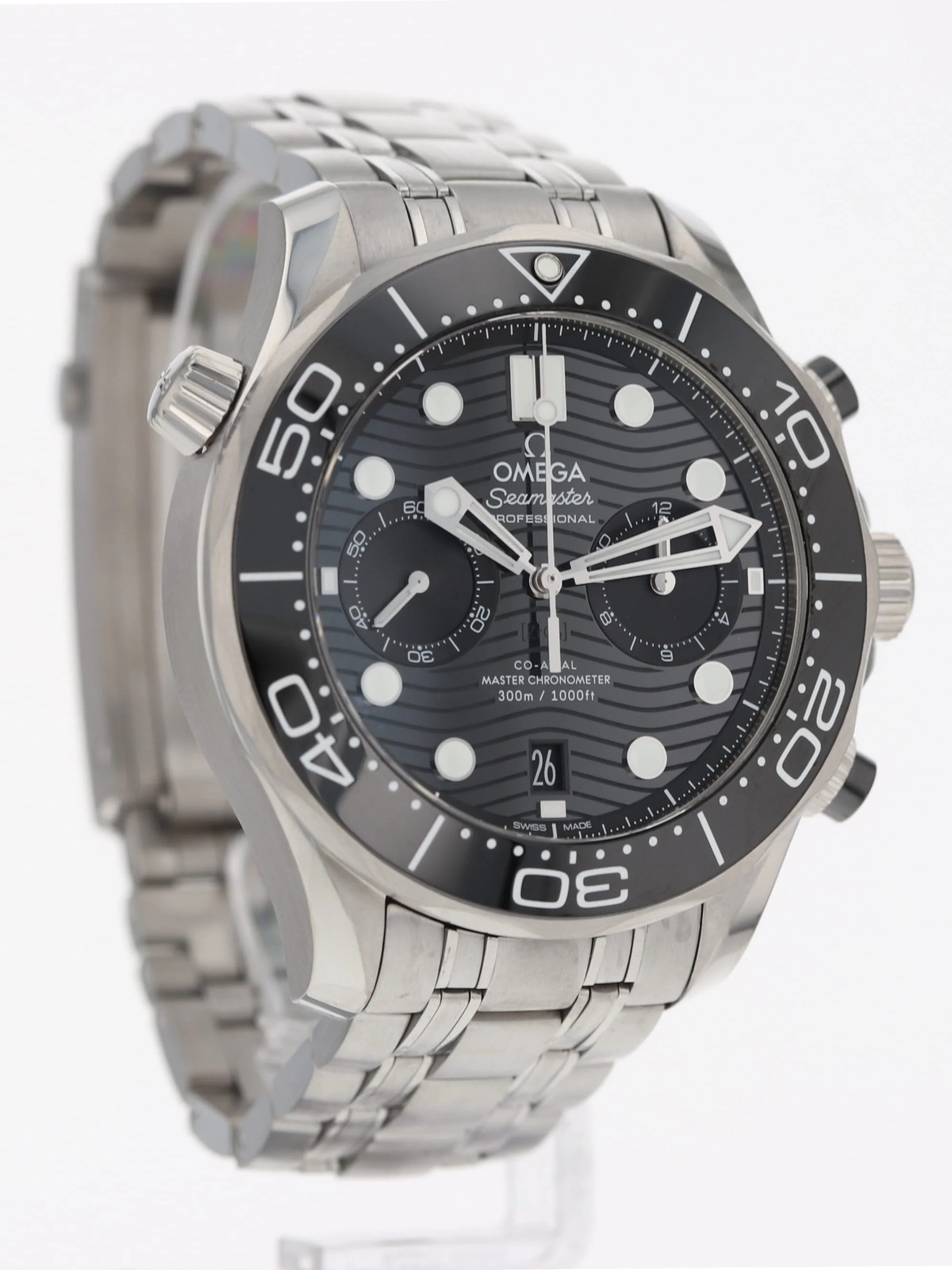 41536: Omega Seamaster Diver 300, Ref. 210.30.44.51.01.001, Box and 2021 Card