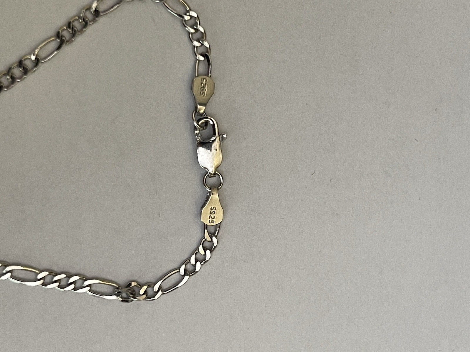 Ladies Or Girls Amber Set Sterling Silver Heart Bracelet-16cm Length