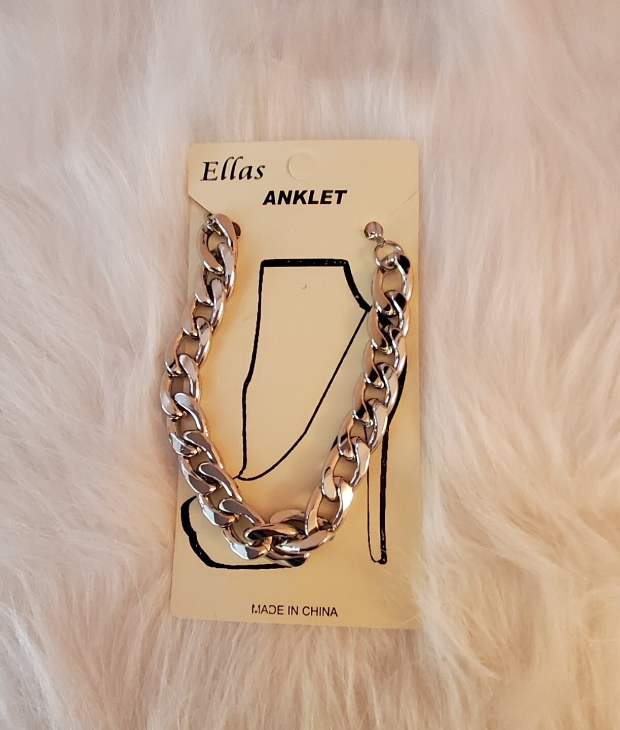 Anklet Cuban Curb Link