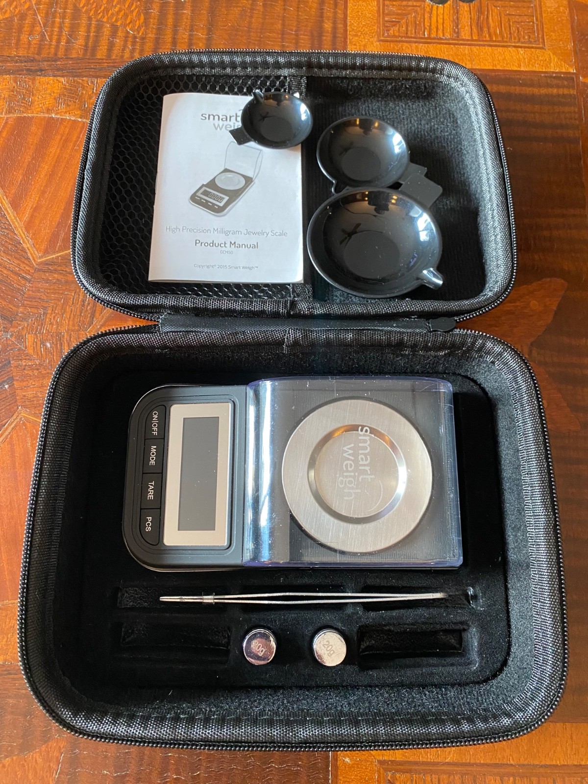 Smart Weigh 50g x 0.001 Grams, Premium Precision Digital Milligram Scale GUC