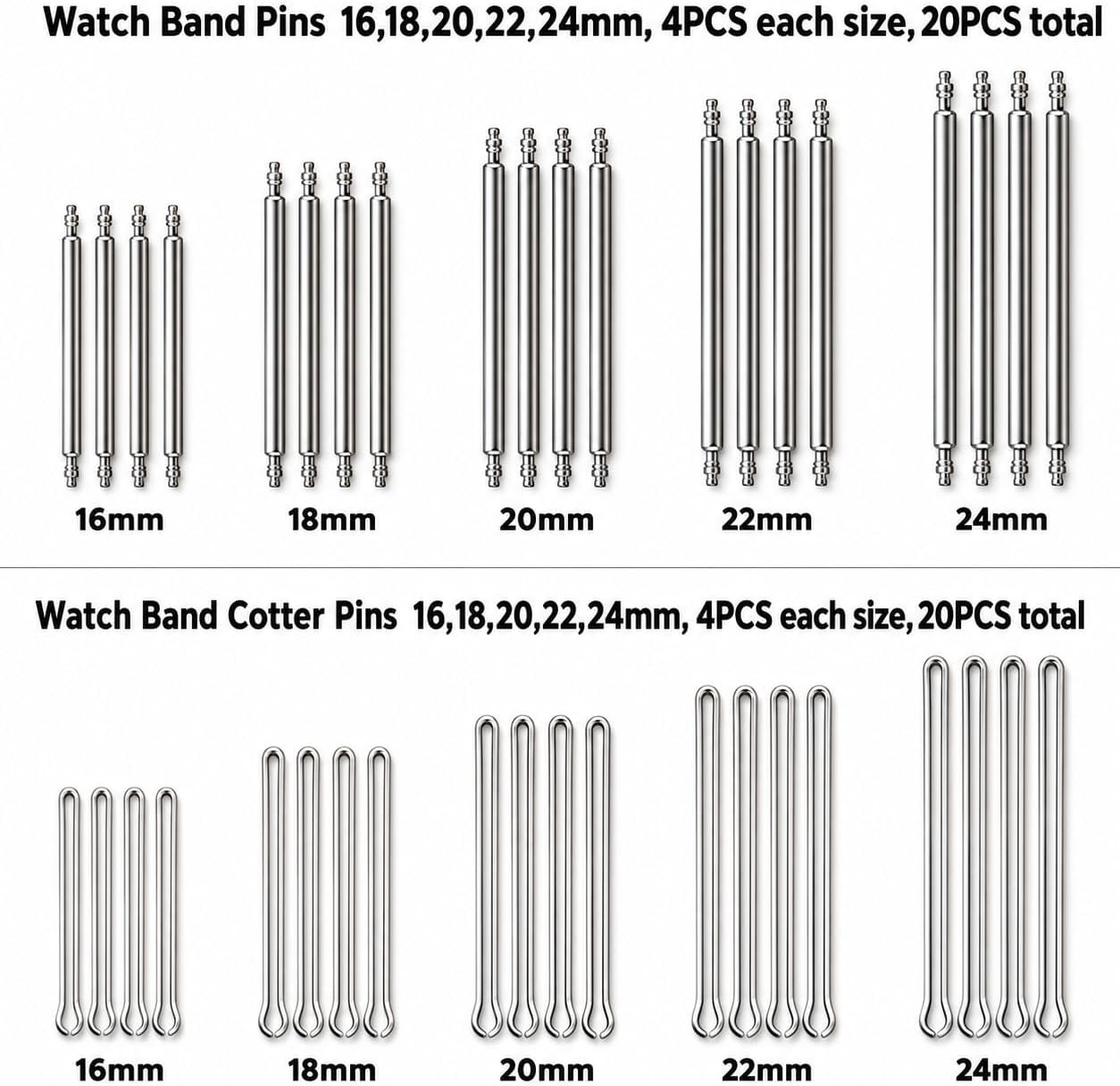 Watch Link Removal Kit, Watch Band Tool for Watch Bracelet