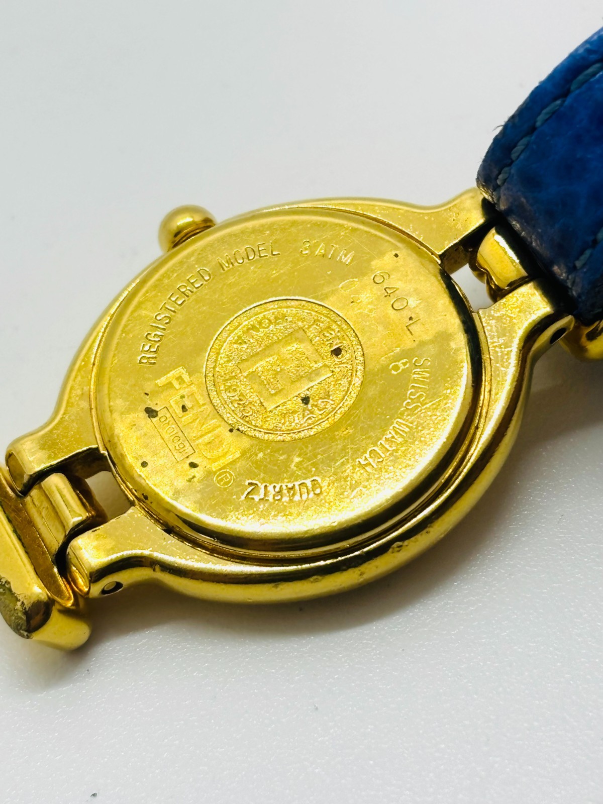 [Near MINT] Fendi 640L Chameleon Change 5 Color Belts Watch Quarts w/Case