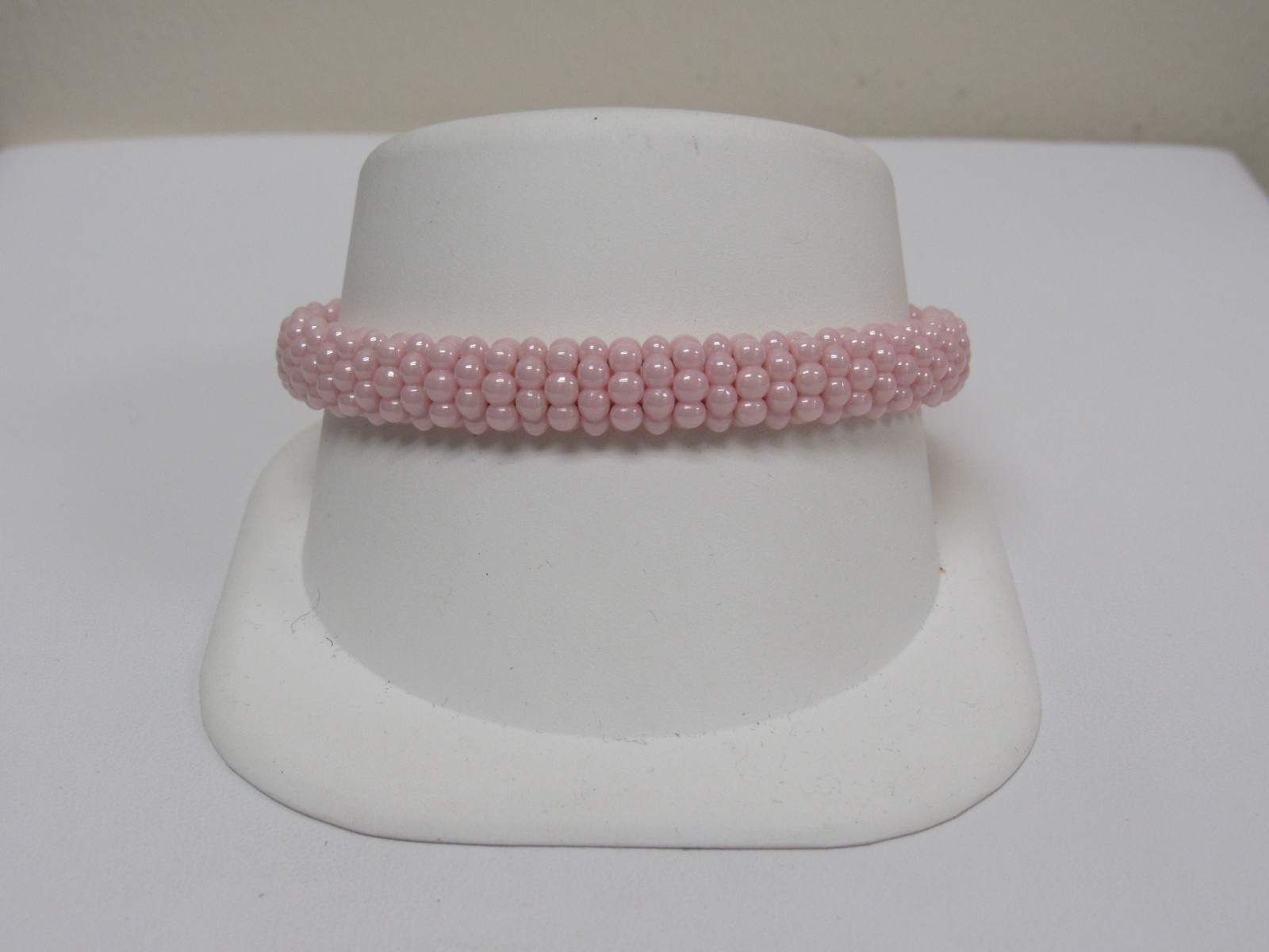 Designer LAGOS Sterling Silver 18K Pink Ceramic Caviar Rope Bracelet