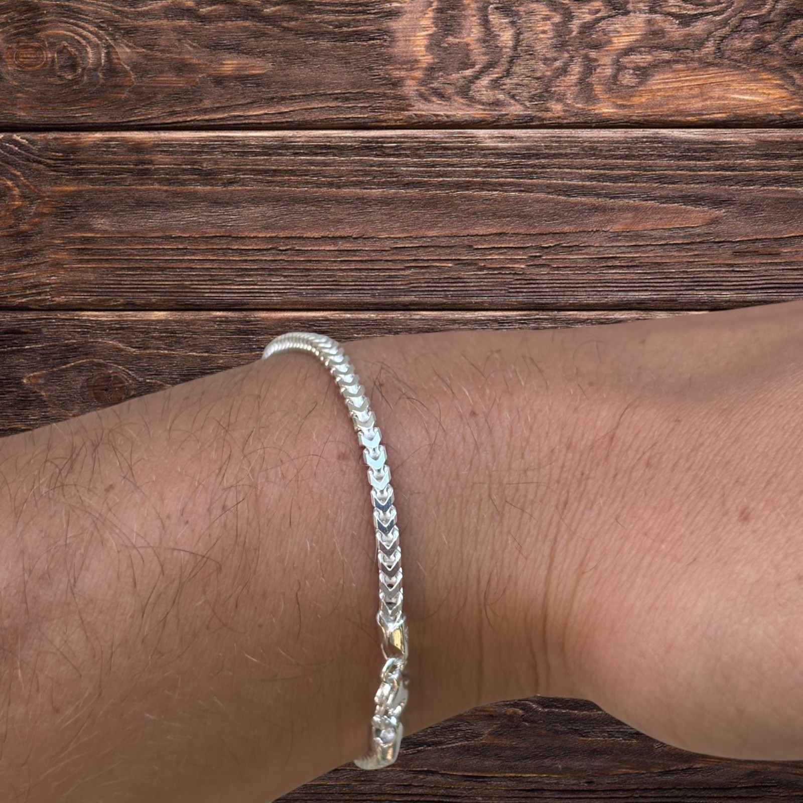 2.5mm Franco Link Bracelet – Real Solid 925 Sterling Silver Or 14k Gold Vermeil