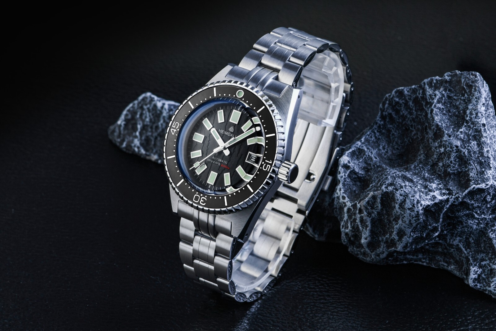Heimdallr Sharkey H8-3 NH35A Diver 200M 660FT Men’s Automatic Watch 316L 41mm C3