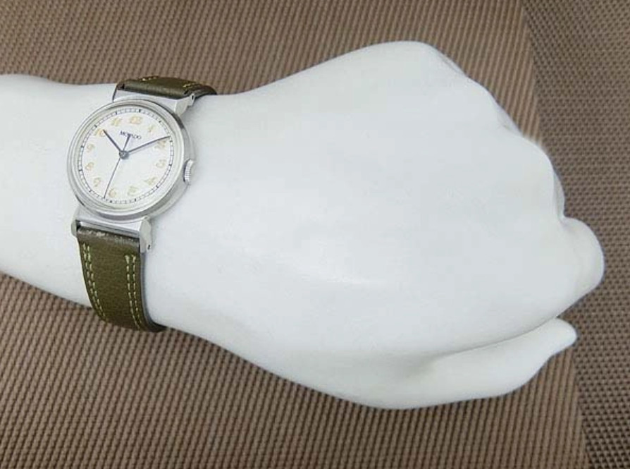 Movado Acbatique Cal.150MN SS FB/Francois Vogel 15Jewels Manual Silver 30mm Men’