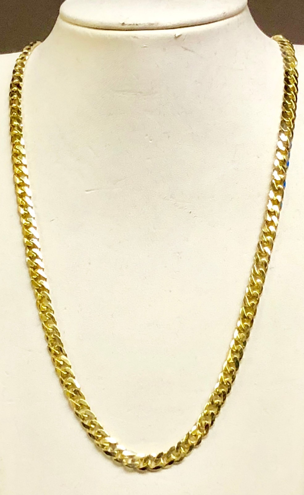 10k Yellow Gold 24″ Solid Miami Cuban Curb Link 6 mm 58 grams Chain/Necklace