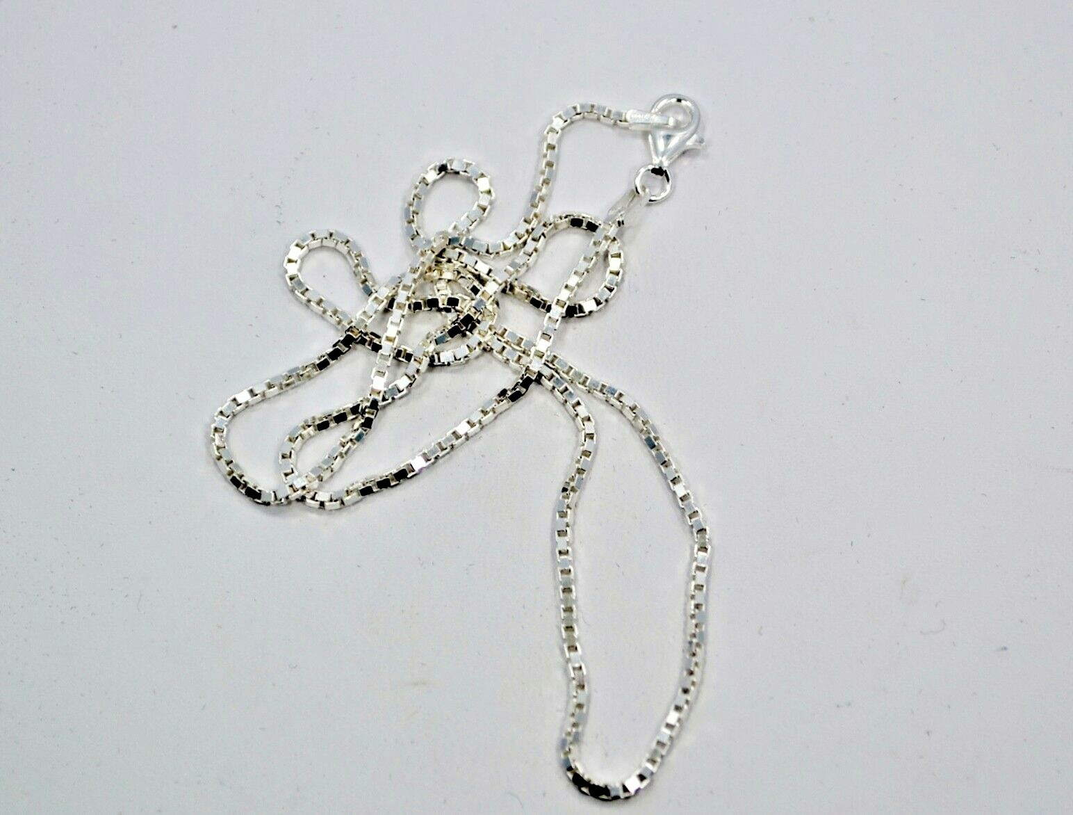 Sterling Silver(925) Box 24 Chain(1.2 mm) Made in Italy 14,16,18,20,22,24,30″