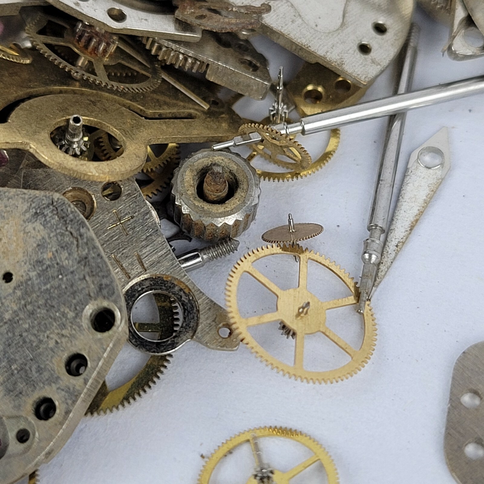 Big 50g Pack Assorted Watch Parts | Gears Cogs etc | Steampunk Jewellery
