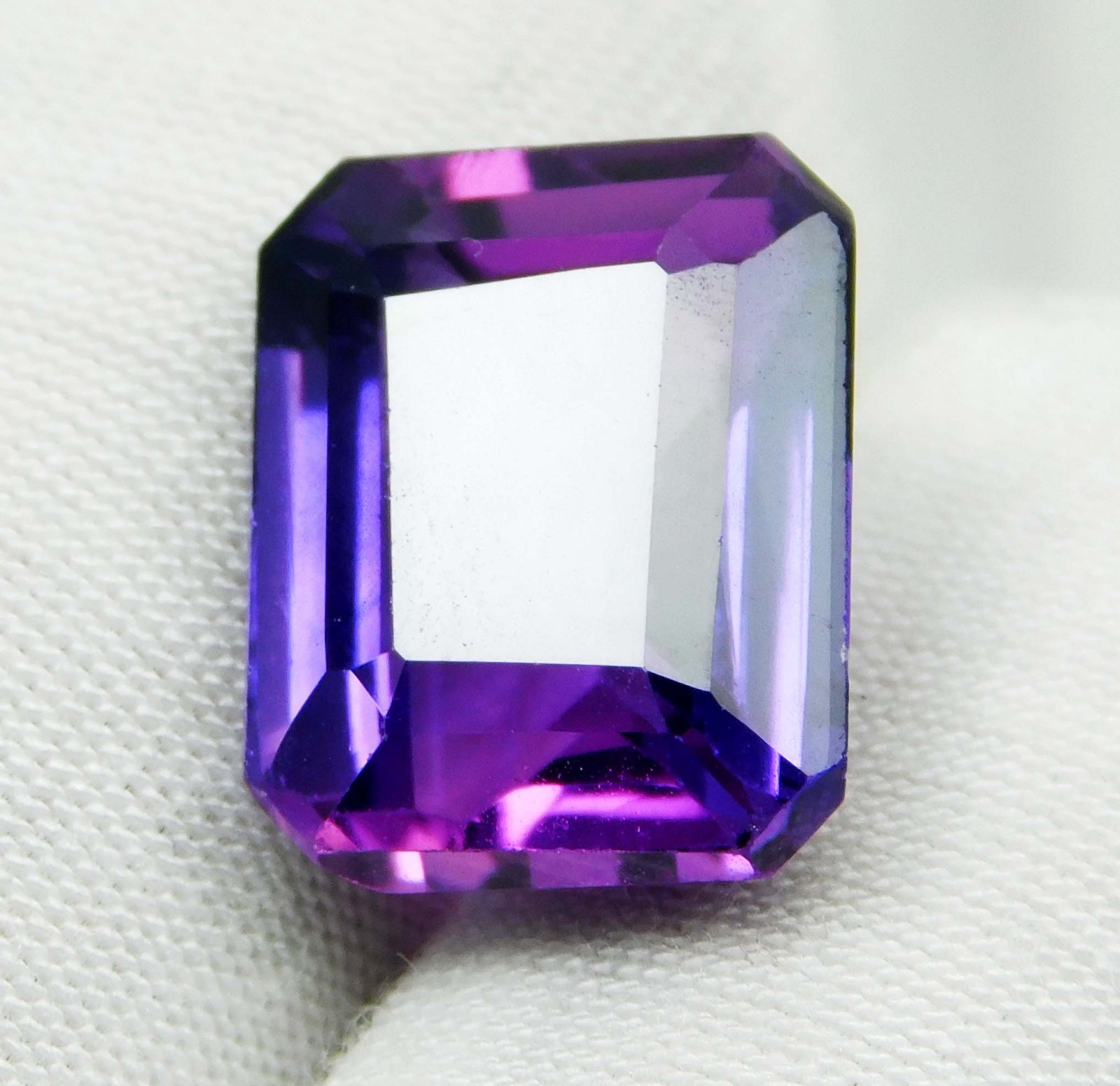 Natural Purple Blue Tanzanite 9.35 Ct AAA Emerald Cut Certified Faceted Gems