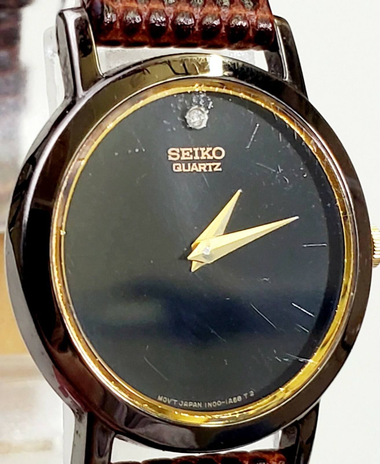 RARE,UNIQUE Women’s Vintage 1992 Watch SEIKO 1N00-0C90. Engraved Back