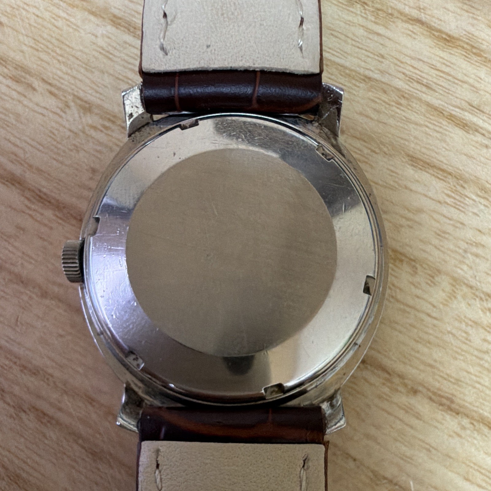 Wittnauer Automatic 17J Vintage 1950s Silver Dial Watch