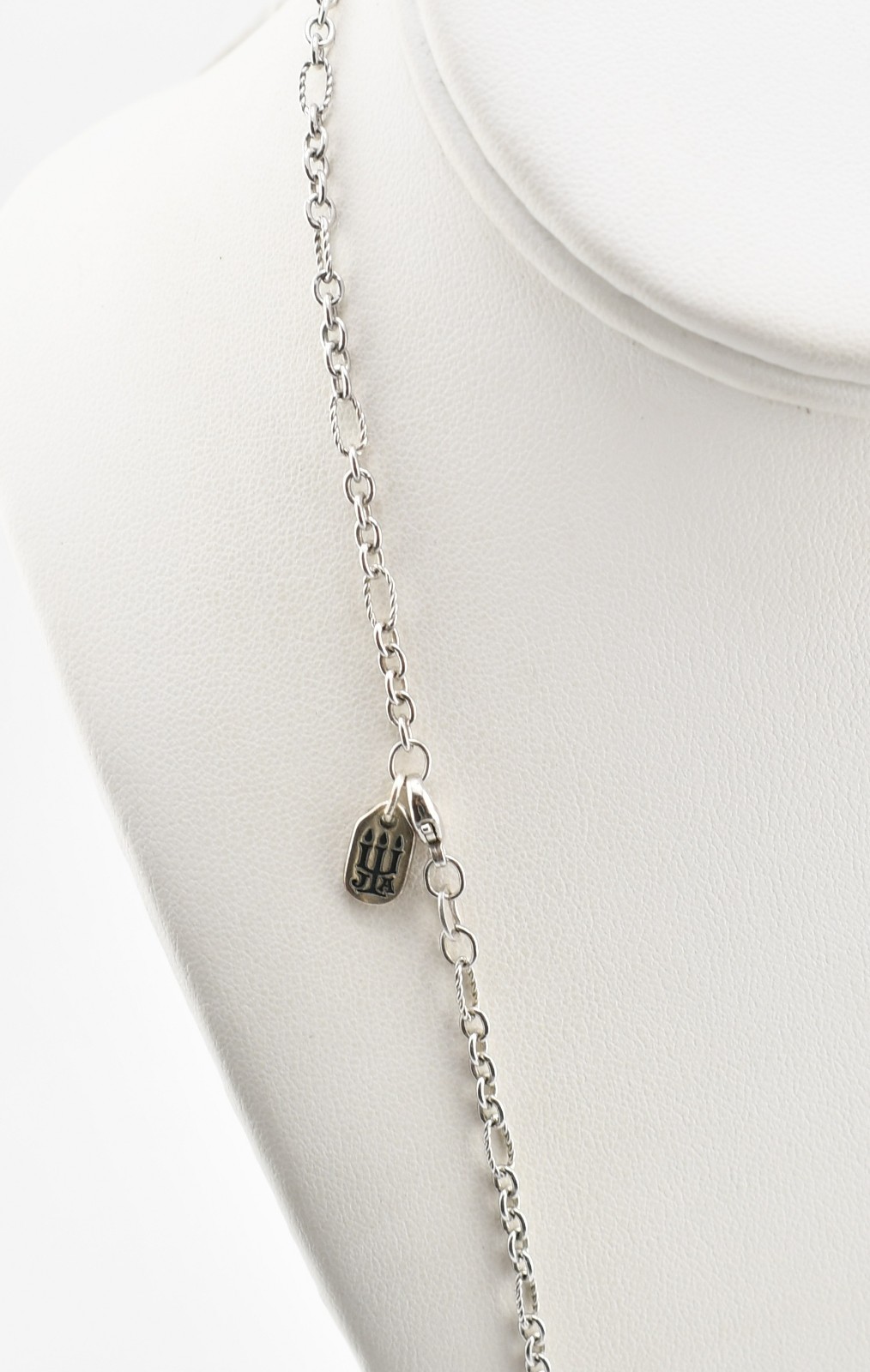Sterling Silver Cable Chain Necklace 30.0″ #FMG936
