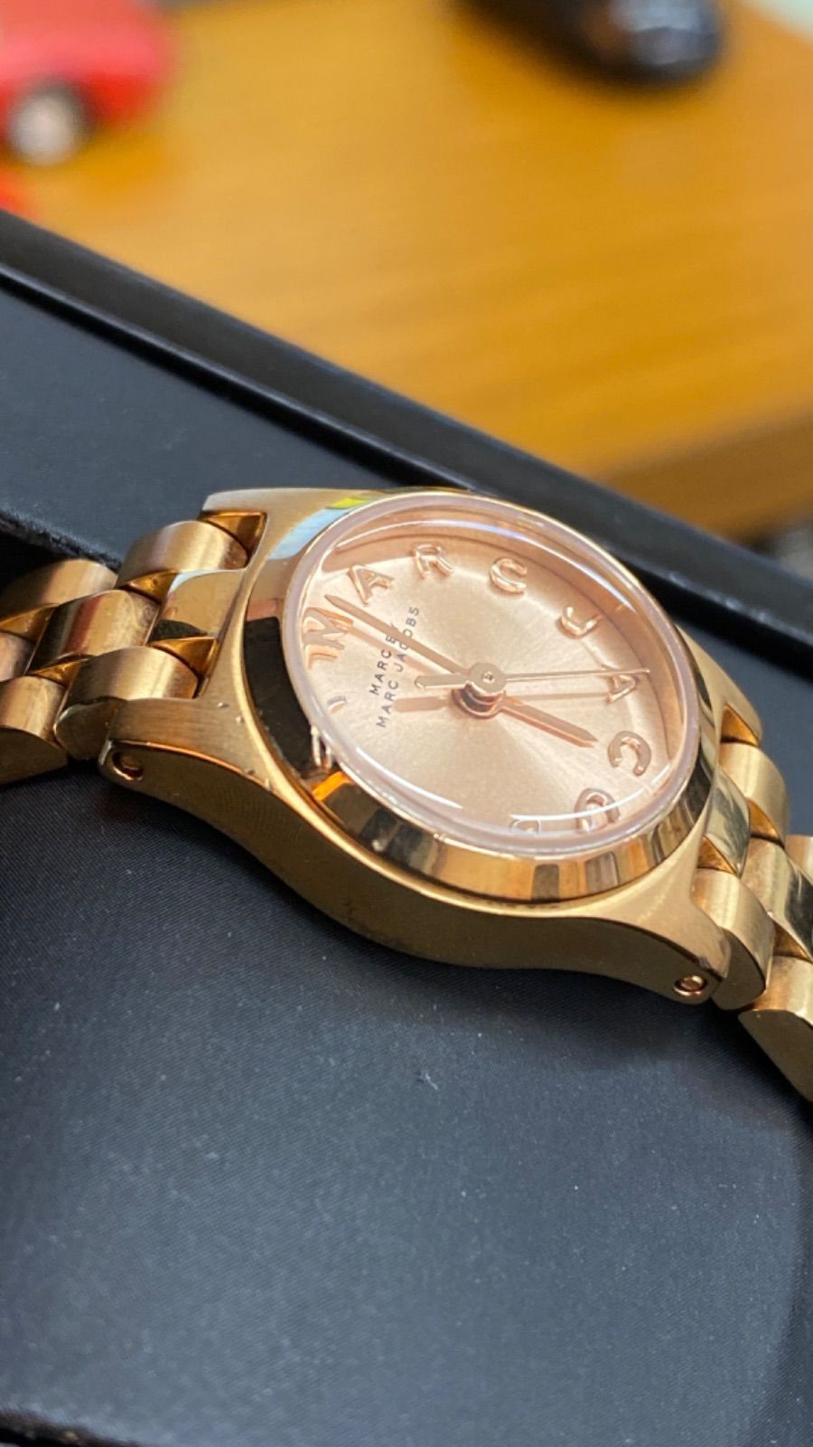 Mark by Marc Jacobs Watch Pink Gold Management Number SA875