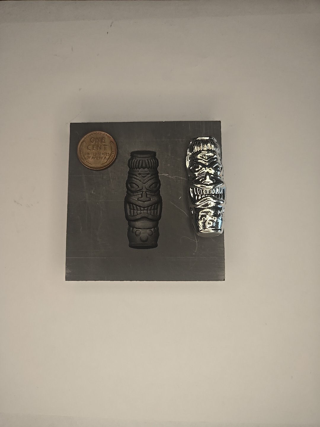 Tiki 3D Graphite Ingot Mold for Gold Silver Copper Melting Casting Refining