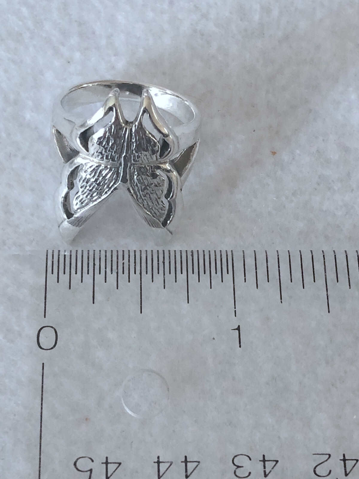 Wildthings Sterling Silver Butterfly Ring Sizes 6-7-8