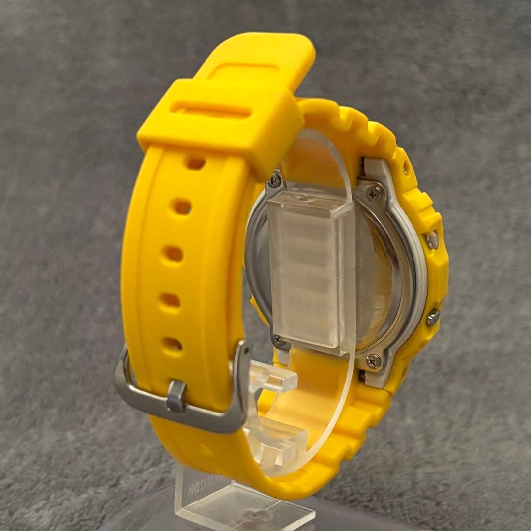 CASIO G-SHOCK DW-5600E Yellow LED Digital Watch Waterproof