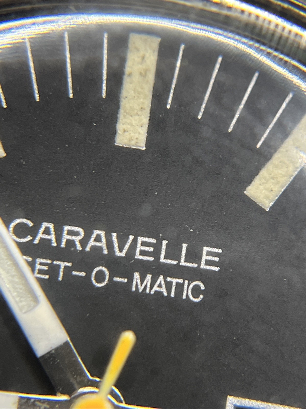 1978 Caravelle Set-O-Matic 666 Devil Diver Dual-Day Ref. Q110 Wristwatch (015)