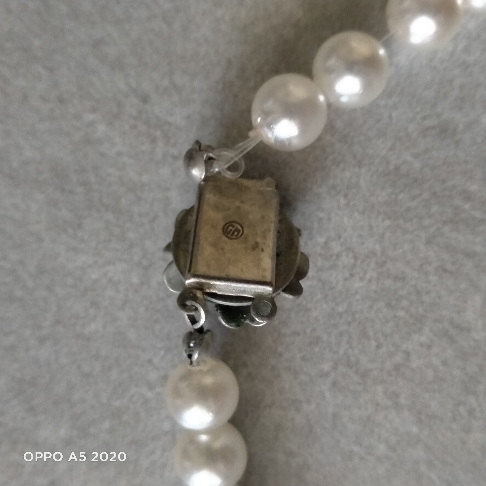 Vintage 1950s/’60s High Fashion Necklace. The necklace weighs 41 grams.